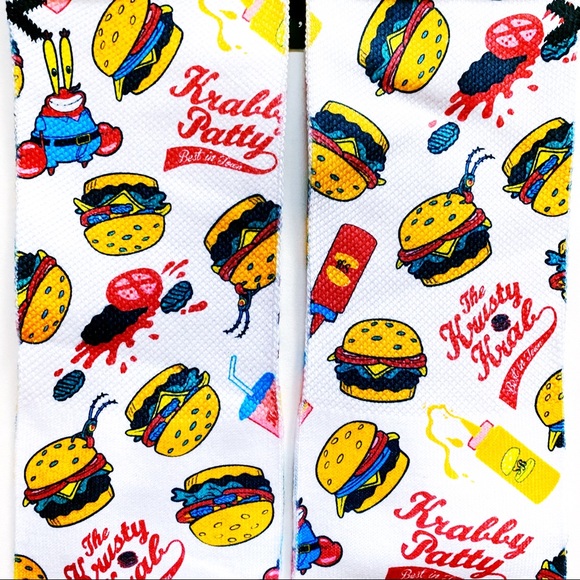 Nickelodeon Spongebob Krusty Krab Odd Sox Socks - Picture 4 of 8